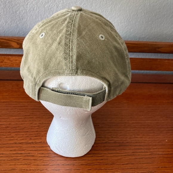 Disney Parks Mickey Mouse Steamboat Willie Fitted Baseball Cap Hat Olive Green - Picture 3 of 6